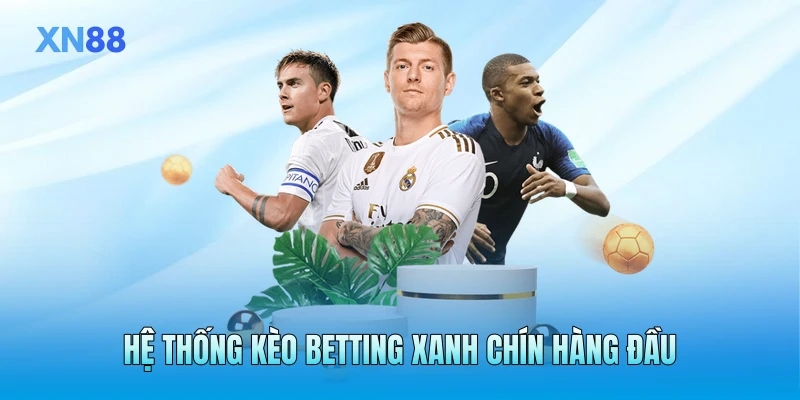 Hệ thống kèo betting xanh chín hàng đầu